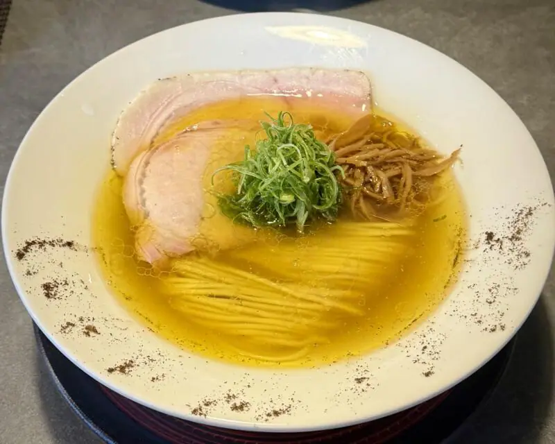 Ramen Ao ラーメン アオ 秋田県秋田市川尻御休町 ティムール塩らぁ麺 ネパール産 山椒 塩ラーメン