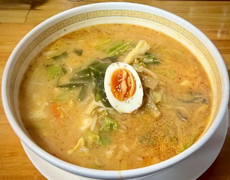 中華そば めん峯 めんほう 秋田県秋田市仁井田 羽後牛島駅 大野口 味噌中華 味噌ラーメン