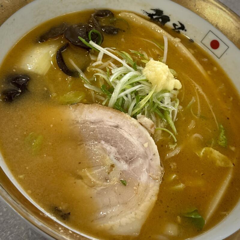 鬼そば藤谷 総本店 秋田県大仙市長野 旧中仙町 道の駅なかせん ドンパン節の里内 羽後長野駅 世界の炙り鬼味噌らぁ麺 味噌ラーメン 具