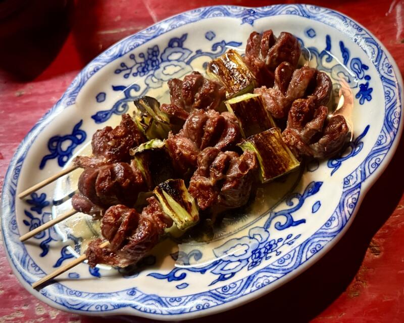 江戸中 えどちゅう 秋田県秋田市大町 川反 かわばた 秋田駅 やきとり 砂肝 焼き鳥 ねぎま