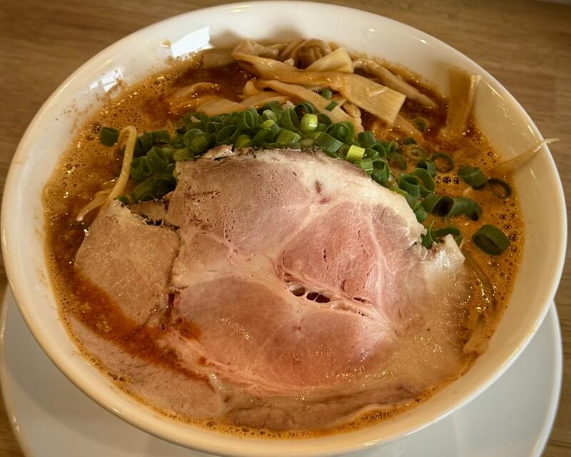 麺屋 周 まこと 秋田県大仙市長野 旧中仙町 羽後長野駅 旨辛魚介とんこつ 辛旨 濃厚魚介豚骨ラーメン 辛辛魚