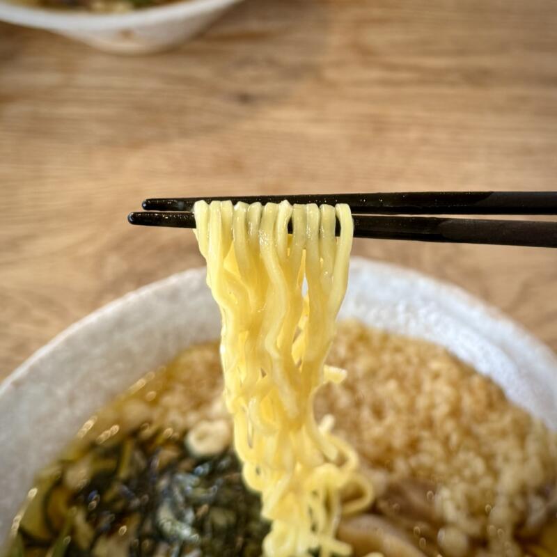 肉そば・鳥中華 ざぶん 山形県山形市桧町 北山形駅 あっつい鳥中華 醤油ラーメン 麺