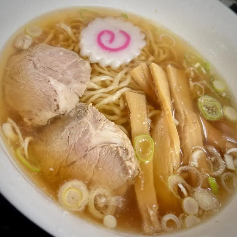 川井食堂 かわいしょくどう 山形県米沢市川井 米沢駅 中華そば 麺半分 お子様ラーメン 醤油ラーメン 山形ご当地 米沢ラーメン 具