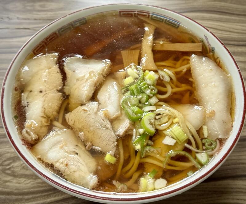 手打ちの店 池田屋 いけだや 山形県酒田市住吉町 酒田駅 ラーメン 中 しょう油 醤油ラーメン