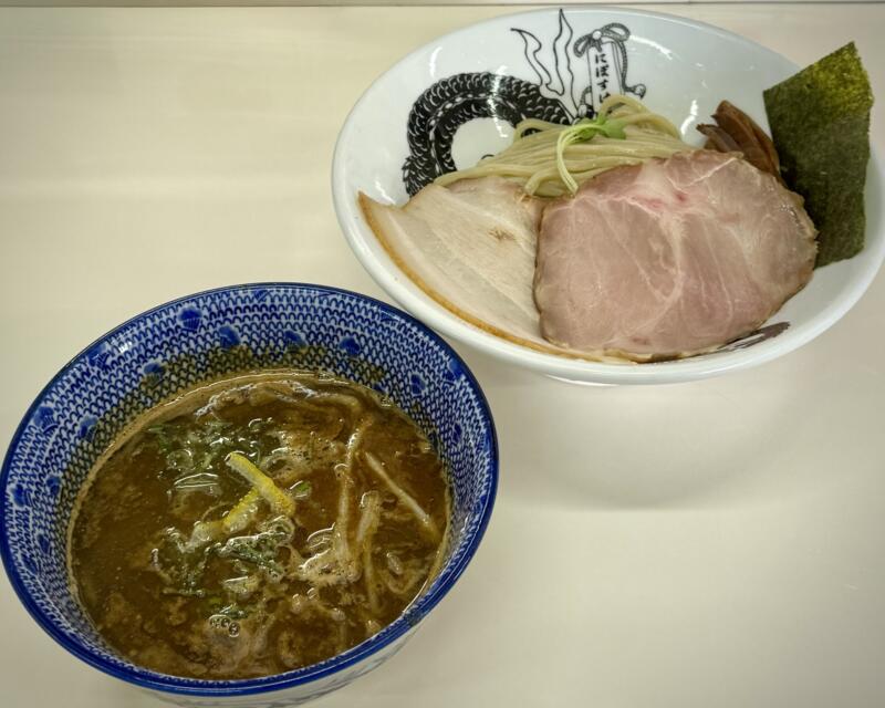 自家製麺 麺屋にぼすけ 美郷店 秋田県仙北郡美郷町六郷 飯詰駅 つけ麺 濃厚豚骨魚介系つけめん
