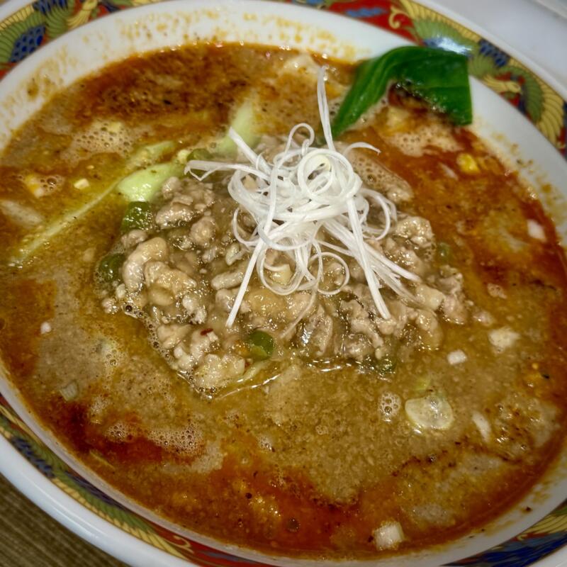 ラーメンの店 南園 なんえん 秋田県大仙市大曲 大曲駅 タンタンメン 担々麺 辛 辛め 具