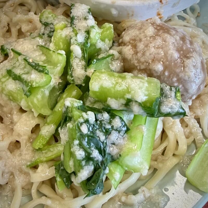 もつ煮 とん平食堂 牛久本店 茨城県牛久市東大和田町 ひたち野うしく駅 さくら園 辛ホルつけメン 辛口ホルモン つけ麺 こってり増し 具