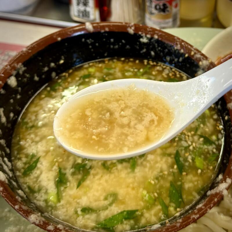 もつ煮 とん平食堂 牛久本店 茨城県牛久市東大和田町 ひたち野うしく駅 さくら園 辛ホルつけメン 辛口ホルモン つけ麺 こってり増し つけ汁 スープ