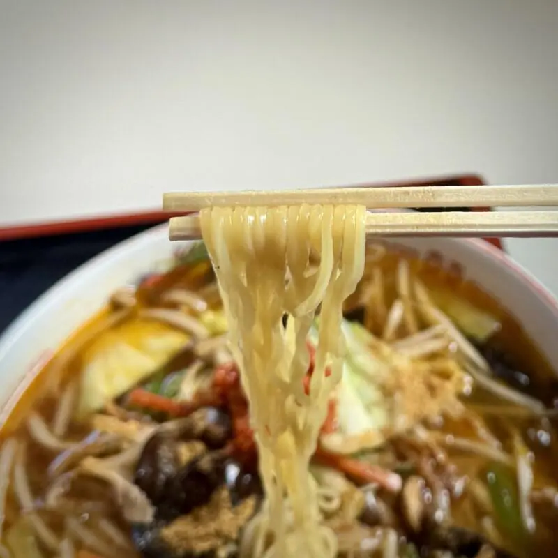 中華ダイニング 大黒屋 秋田県秋田市仁井田 羽後牛島駅 大野口 辛魚タンメン 麺