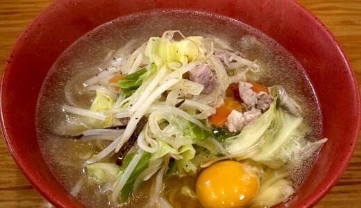 らう麺 ともゑ堂＠秋田県秋田市泉中央にてちゃんぽんをオーダー！今年で創業37年を迎える元祖系譜の秋田のご当地ラーメン♪