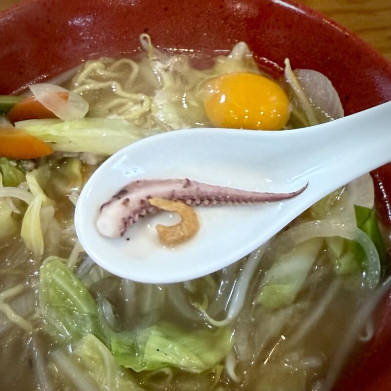 らう麺 ともゑ堂 ともえどう 秋田県秋田市泉中央 泉外旭川駅 泉北三丁目 旧めしや泉店 ちゃんぽん 秋田ご当地ラーメン 秋田ちゃんぽん チャンポン イカげそ エビ