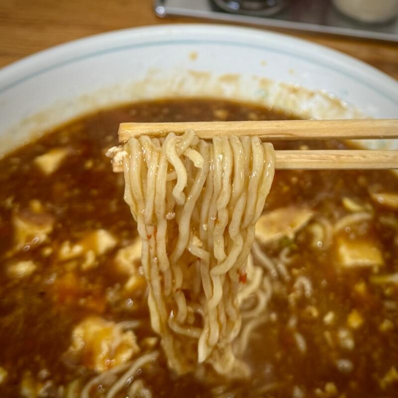 ラーメン めん菜 めんさい 秋田県湯沢市下六日町 イオンスーパーセンター前 湯沢駅 麻婆ラーメン 麻婆豆腐麺 辛味ペースト ミニライス 自社 自社製麺