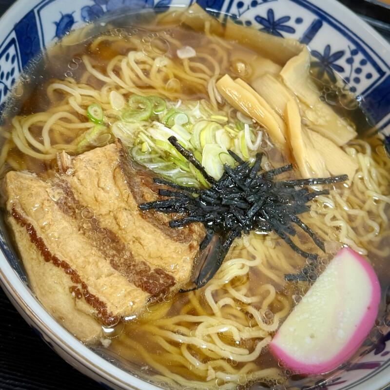 そば味処 やまがた庵 秋田県秋田市高陽青柳町 泉外旭川駅 青柳麺 和風中華そば 醤油ラーメン 具