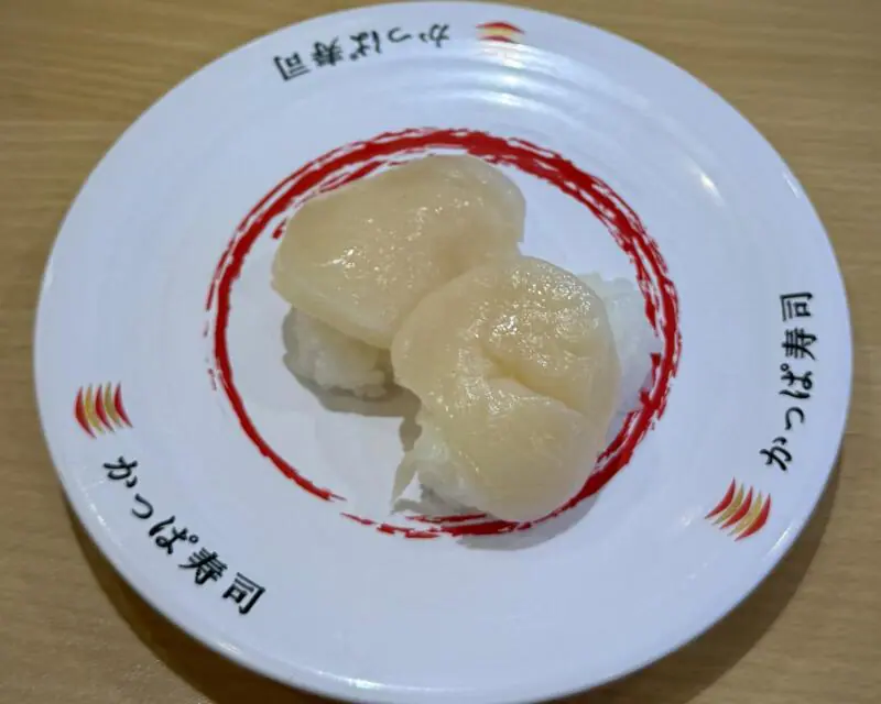 かっぱ寿司 男鹿店 秋田県男鹿市船越 内子 船越駅 帆立 ほたて