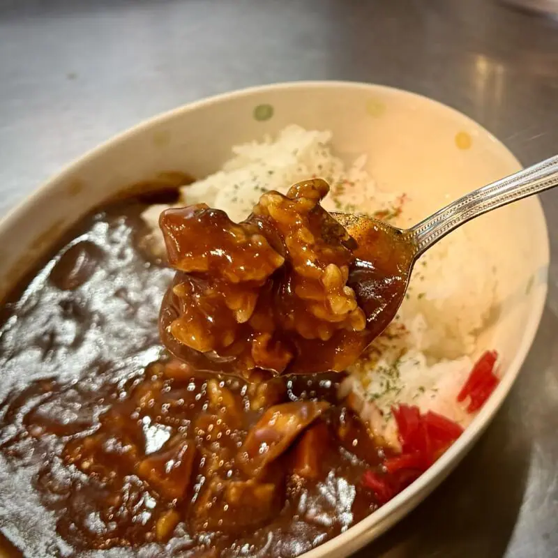 津軽煮干中華蕎麦 サムライブギー 岩手県久慈市中央 久慈駅前 半カレー カレーライス