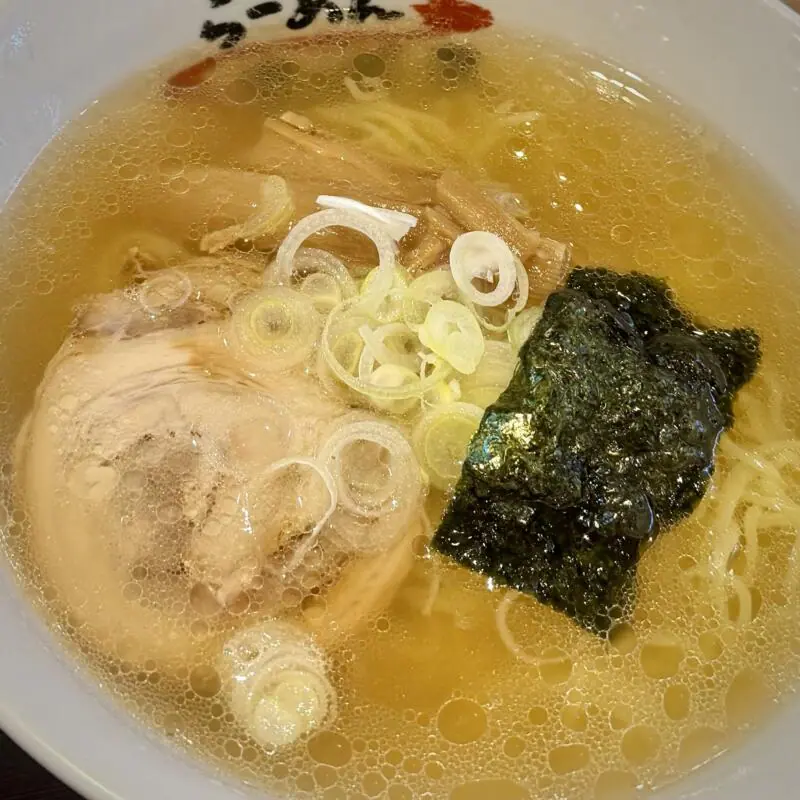 らーめん 三咲屋 みさきや 新潟県新潟市東区大形本町 大形本町三丁目 大形駅 しおセット しおらーめん 塩ラーメン 具