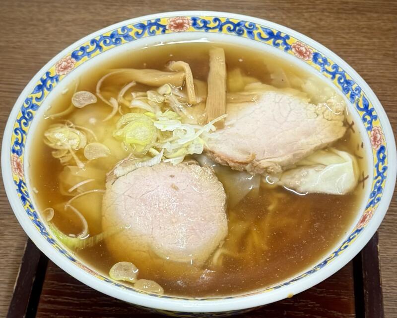 ホシナ食堂 山形県酒田市若竹町 酒田病院口 酒田駅 ワンタン麺 雲呑麺 中華そば 醤油ラーメン 酒田ラーメン