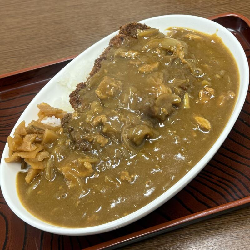 ホシナ食堂 山形県酒田市若竹町 酒田病院口 酒田駅 カツカレー カレーライス