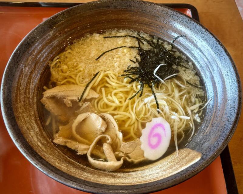 和風レストラン まるまつ 横手十文字店 秋田県横手市十文字町仁井田 スーパーモールラッキー前 十文字駅 メニュー鶏中華とミニ天丼 春限定メニュー あっさり春麺 醤油ラーメン