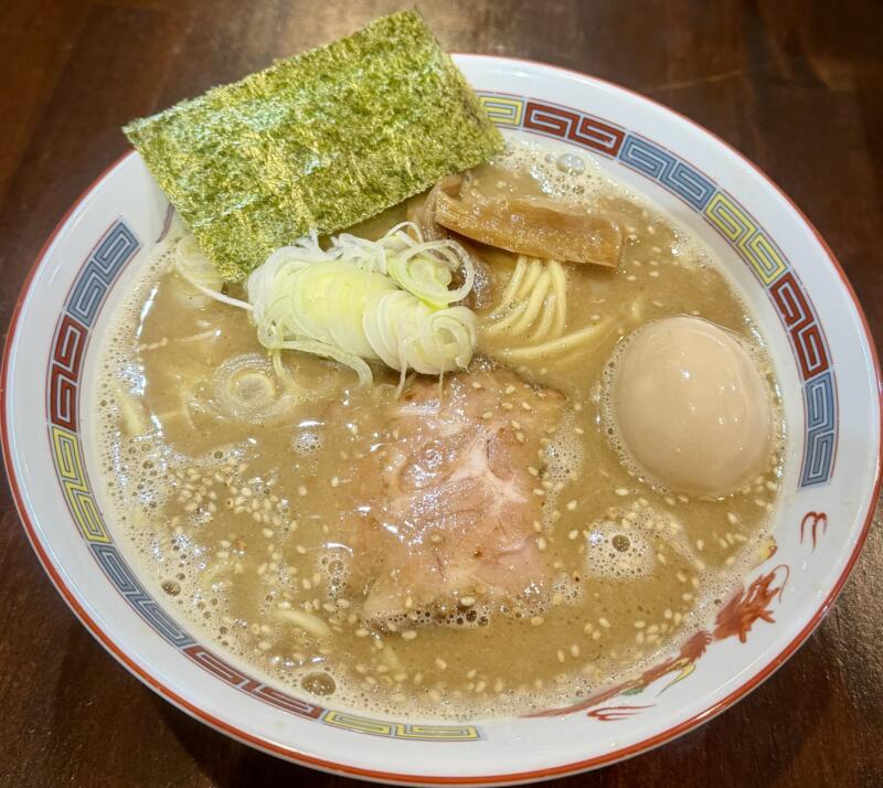 らーめん萬亀 ばんき 秋田県秋田市中通 秋田駅前 買物広場 濃厚味噌 濃厚豚骨魚介系ラーメン 味噌ラーメン