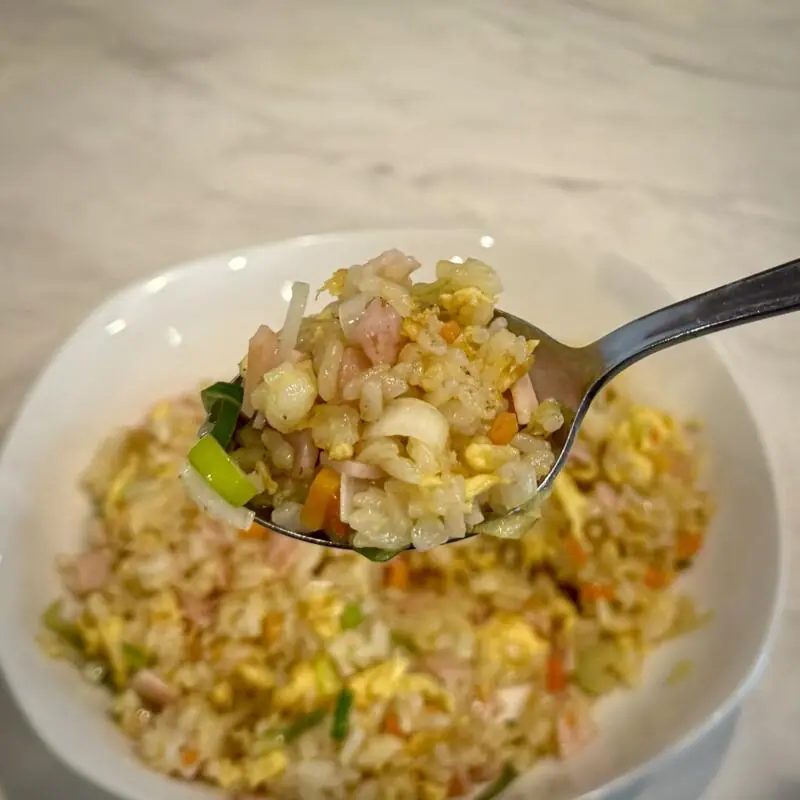 中華料理 笑幸 NICO にこ 秋田県秋田市中通 秋田駅前 中通一丁目 昼ラーメンセット 炒飯 チャーハン