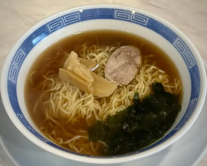 中華料理 笑幸 NICO にこ 秋田県秋田市中通 秋田駅前 中通一丁目 昼ラーメンセット 醤油ラーメン