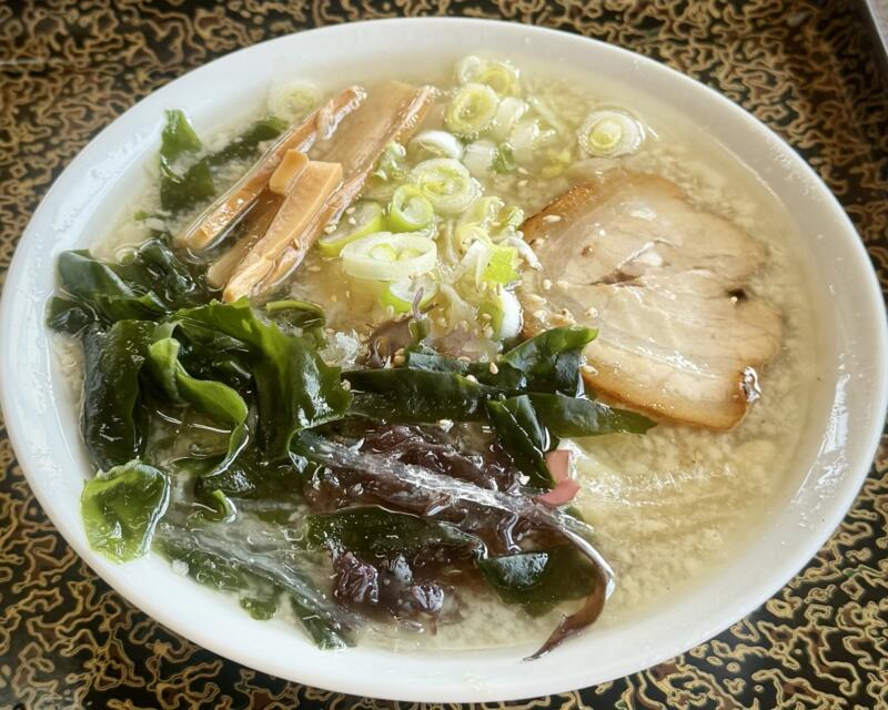 ろくごうドライブイン 秋田県仙北郡美郷町六郷 飯詰駅 六郷新町 海藻塩香娘麺 サンＱラーメン インスパイア 海藻シャンコ 塩ラーメン