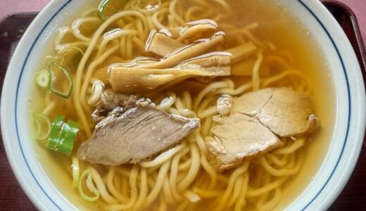 新来軒＠山形県長井市にて支那そばをオーダー！創業96年の老舗馬肉ラーメンは豚×馬ミックスチャーシューに自家製麺が特徴的なノスタルジー麺♪