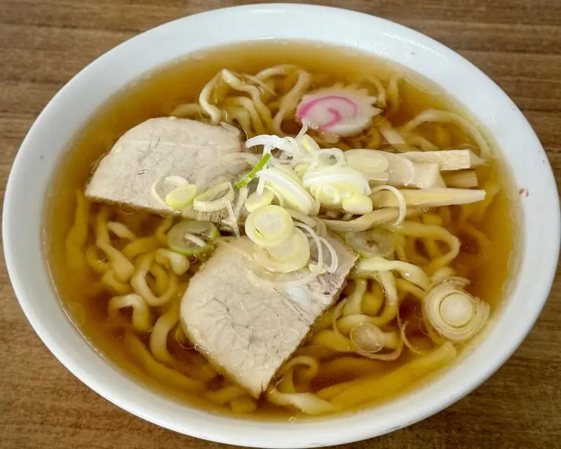 食堂 なまえ 福島県喜多方市永久 駅中道 大通四ッ角 喜多方駅 福島ご当地 喜多方ラーメン 醤油ラーメン