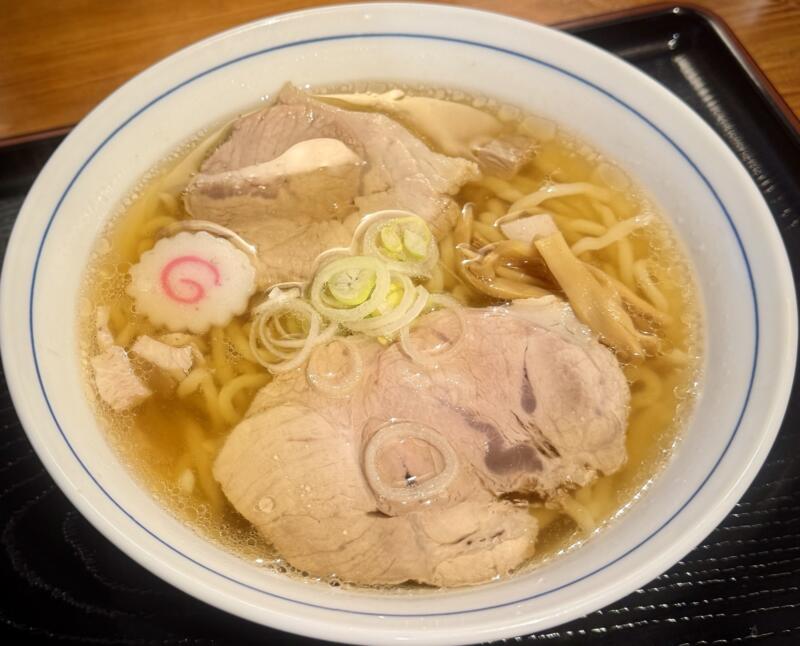 ひとつぶの麦 福島県喜多方市松山町鳥見山 有隣病院前 喜多方駅 銀の支那そば 醤油ラーメン