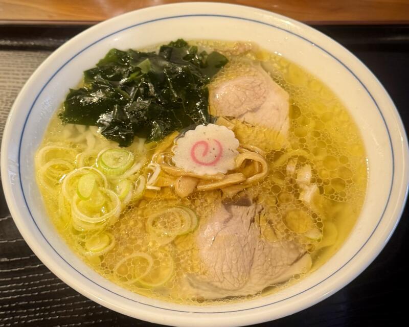 ひとつぶの麦 福島県喜多方市松山町鳥見山 有隣病院前 喜多方駅 黄金の塩そば 塩ラーメン