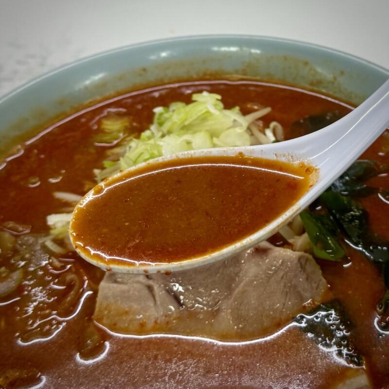 ラーメン ばんり 秋田県潟上市天王 牛坂二区 追分駅 激辛味噌ラーメン スープ