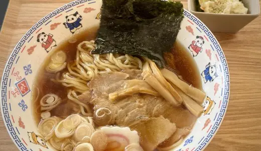 SUN LDK(サンエルディーケー)＠秋田県横手市駅前町にてラーメンをオーダー！横手イースト内にあるチョイ呑み可能なダイナーで数量限定の一杯を頂く♪