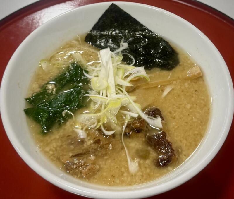 お食事処 山水 レストラン山水 秋田県秋田市添川 温泉センター りらっくす内 味噌ラーメン