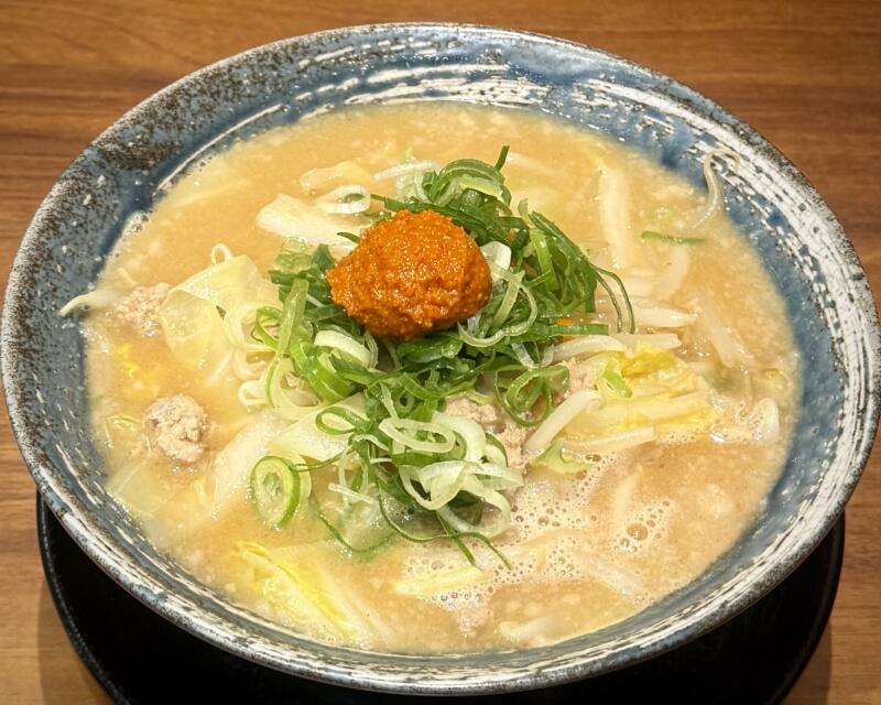 新潟らーめん 無尽蔵 秋田県大仙市和合 イオンモール大曲1階 飯詰駅 野菜辛みそ 野菜辛味噌ラーメン