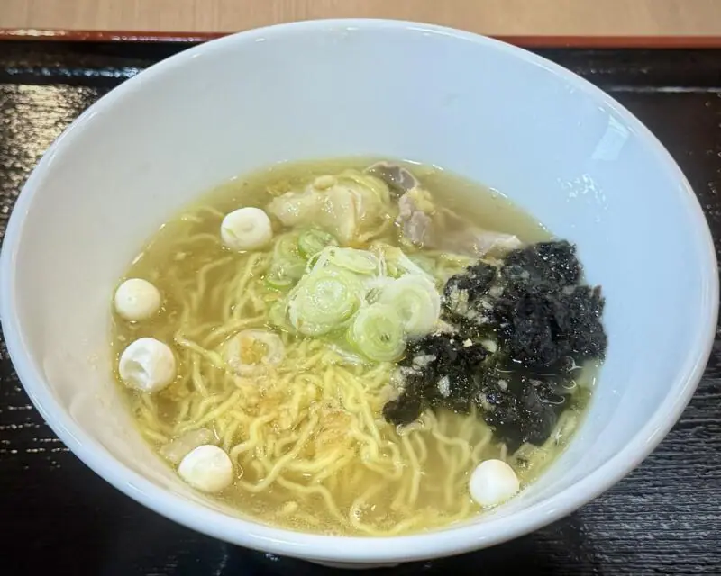 和食 神楽 かぐら 秋田県秋田市中通 リッチモンドホテル秋田駅前1階 中通二丁目 比内地鶏の塩中華そば 塩ラーメン