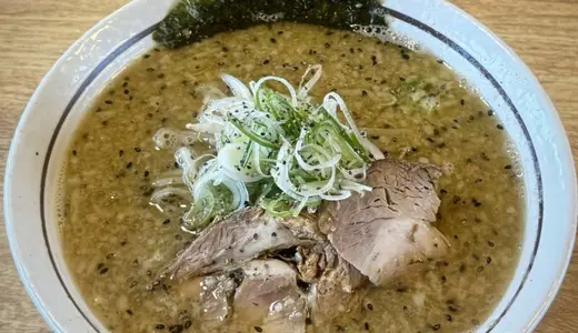 BASSOどりるまん商店 羽後町本店＠秋田県羽後町にて味噌ラーメンをオーダー！今は毎週金曜日のみ提供している進化した絶品味噌に恍惚のフライデーランチ♪