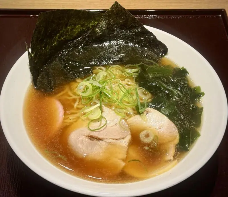 おひつごはん 四六時中 大曲店 秋田県大仙市和合 イオンモール大曲1階 飯詰駅 特製煮干しらーめん 醤油ラーメン