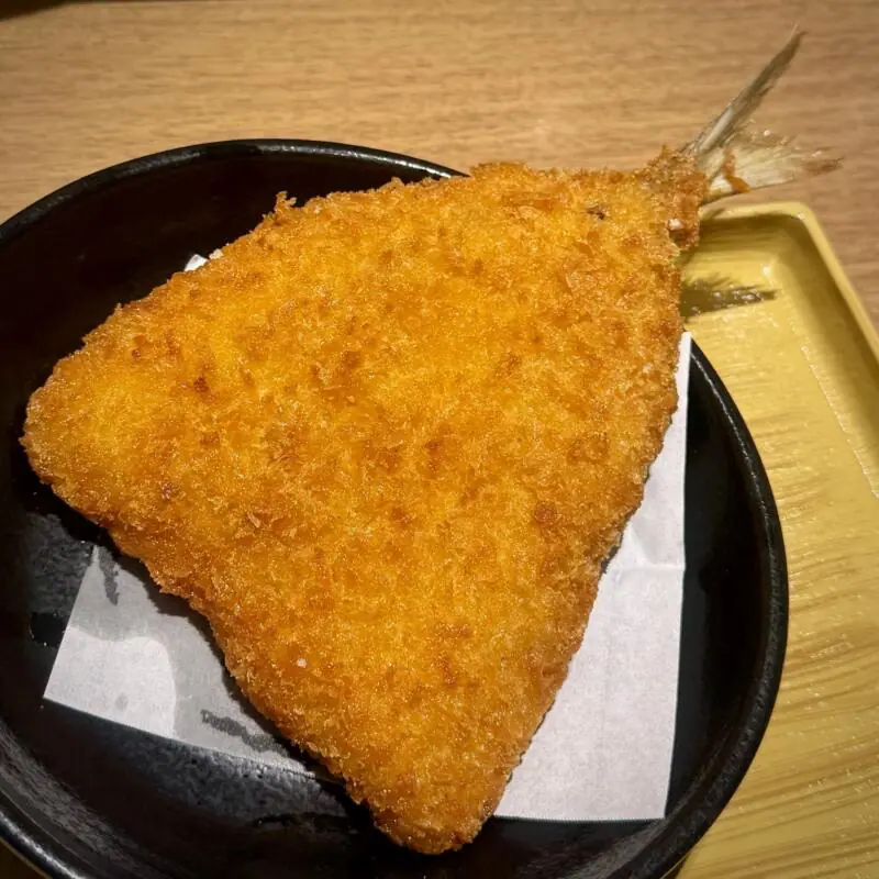 おひつごはん 四六時中 大曲店 秋田県大仙市和合 イオンモール大曲1階 飯詰駅 大判アジフライ 鯵フライ 麦ご飯 麦ごはん