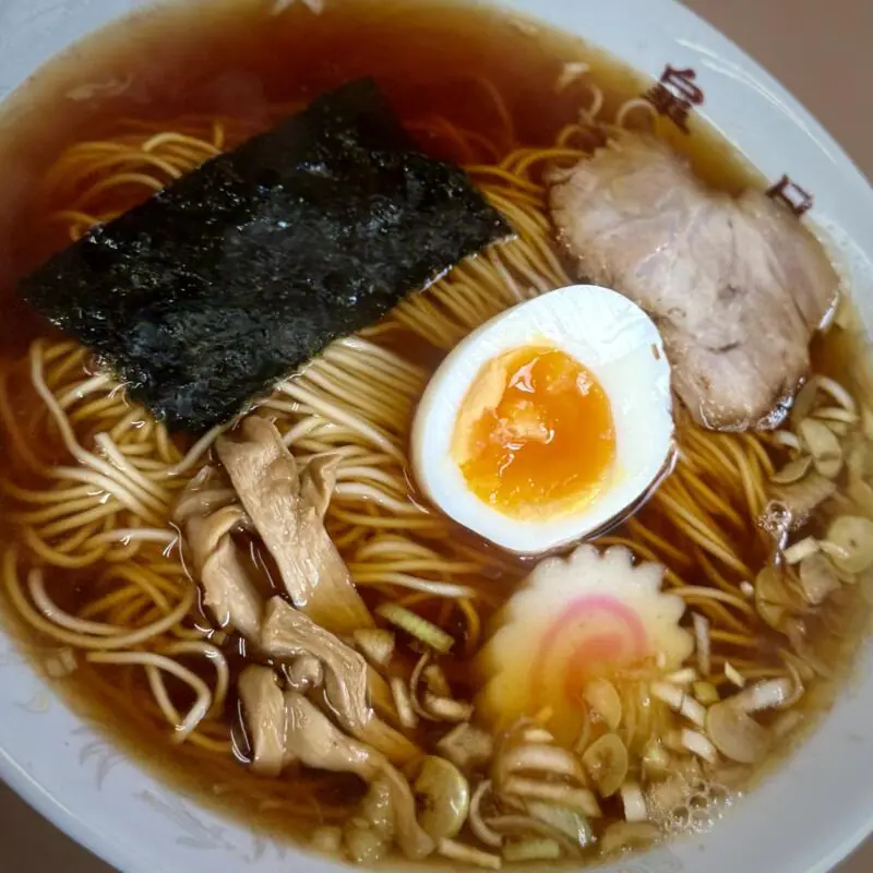 中華麺類 皐月 さつき 千葉県香取市佐原イ 中宿 佐原駅 元祖皐月ラーメン 醤油ラーメン 具