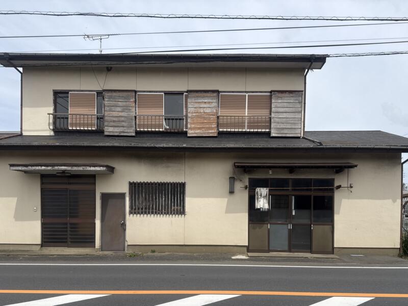 利根食堂 千葉県香取郡東庄町新宿 前原 下総橘駅 外観
