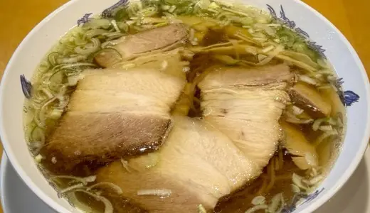 支那そば専門店 へいきち 多古店＠千葉県香取郡多古町南中にてれんこん麺 支那そばをオーダー！江戸時代末期に江戸で食されていたものを再現した漢方スパイスラーメン♪