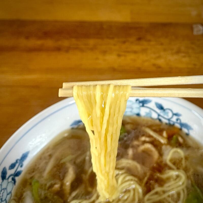 中華料理の店 東東 とんとん 秋田県仙北市角館町田町上丁 角館駅 ロースーメン ロウスウメン 肉絲麺 餡掛けラーメン 麺