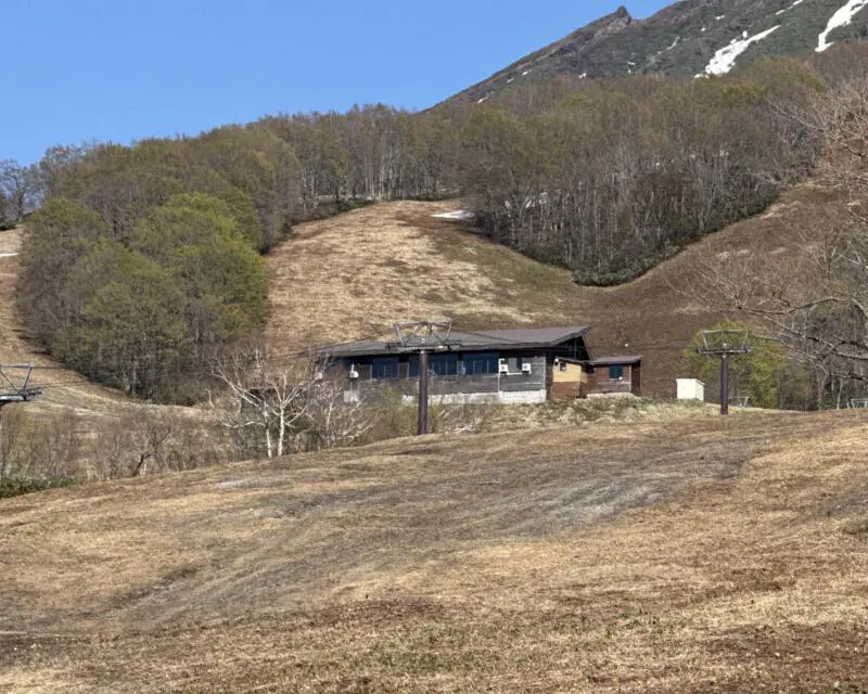 ミハラステラス 秋田県仙北市田沢湖生保内 たざわ湖スキー場 ぎんれいエリア ステーキハウスぎんれいのグリーンシーズン営業 徒歩で登る