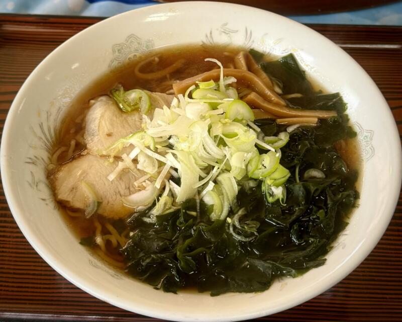 食事処 中国料理 かなめ食堂 山形県東田川郡庄内町余目 駅前商店街 余目駅前 ワカメラーメン 中華そば 醤油ラーメン