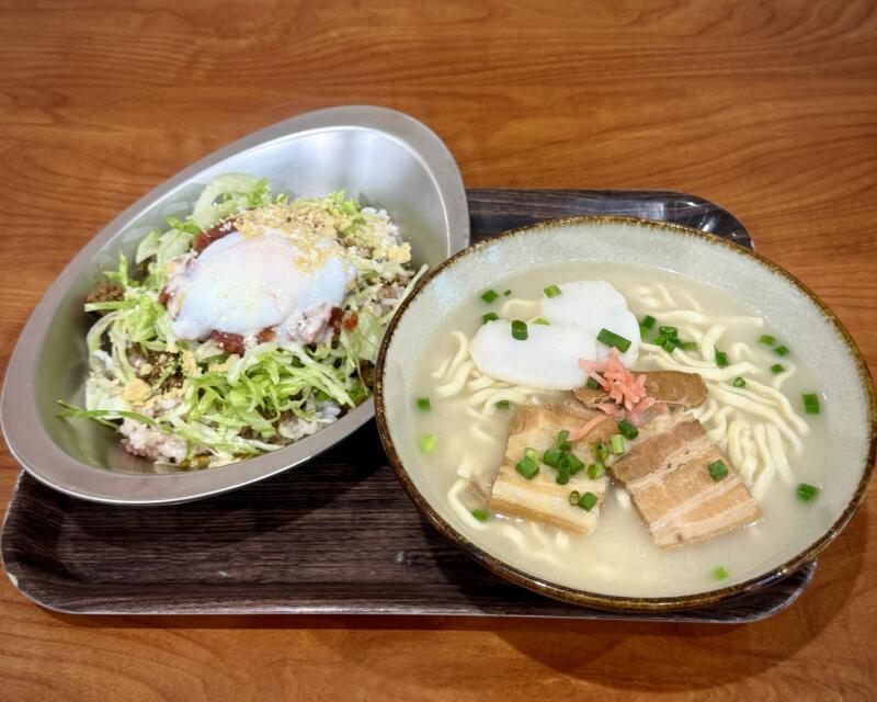 高梨商 イオンモール大曲店 古民家食堂 キッチリカー 秋田県大仙市和合 飯詰駅 沖縄そば 沖縄ご当地ラーメン タコライス