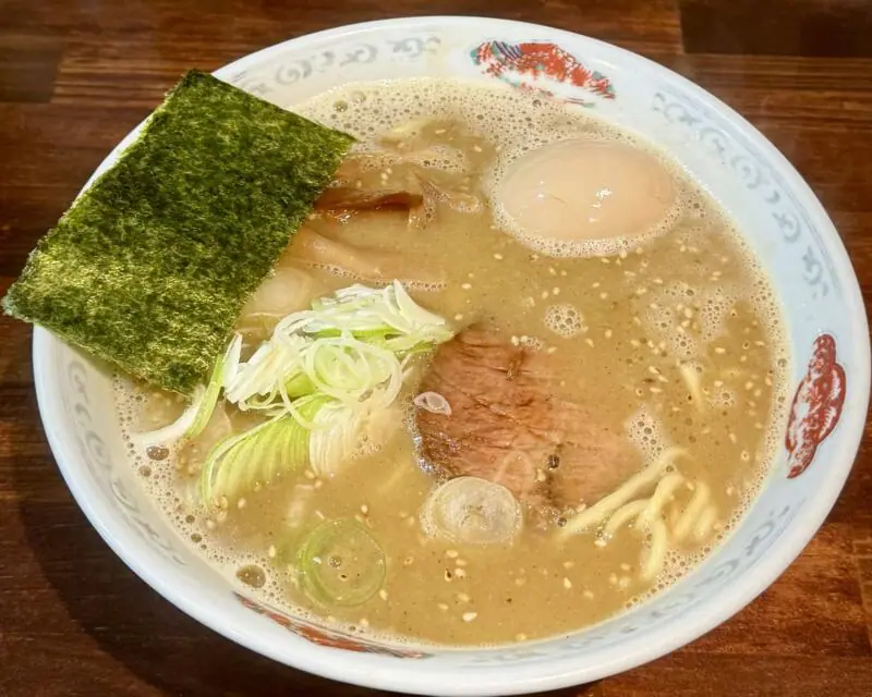 らーめん萬亀 ばんき 秋田県秋田市中通 買物広場 秋田駅前 ブレンド味噌 味噌ラーメン