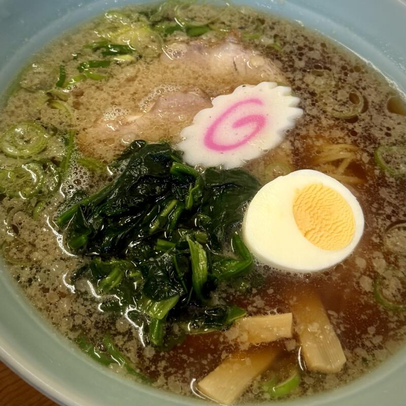 らぁめん家 拉麺職人 満大 移転リニューアルオープン 宮城県大崎市古川 栄町東 古川駅 ラーメン(並) 背脂醤油ラーメン 具
