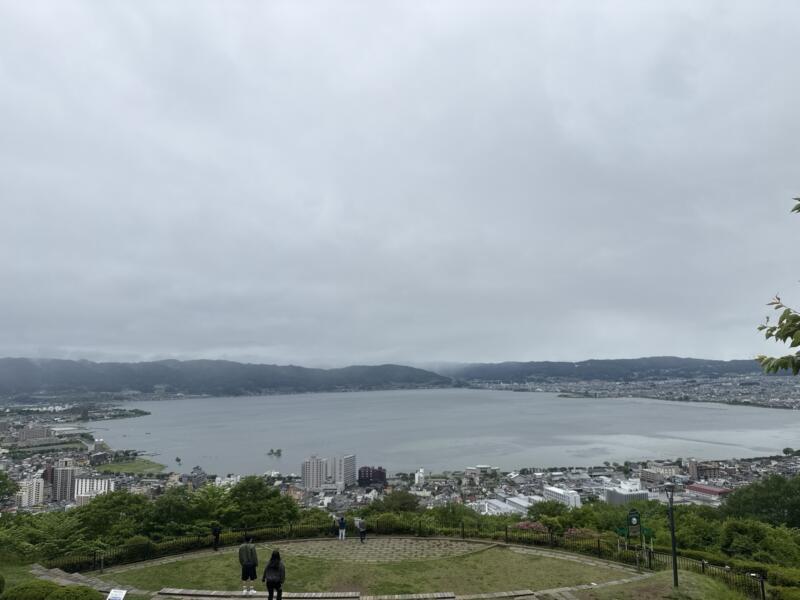 立石公園 信州ふるさとの見える丘 長野県諏訪市 君の名は。