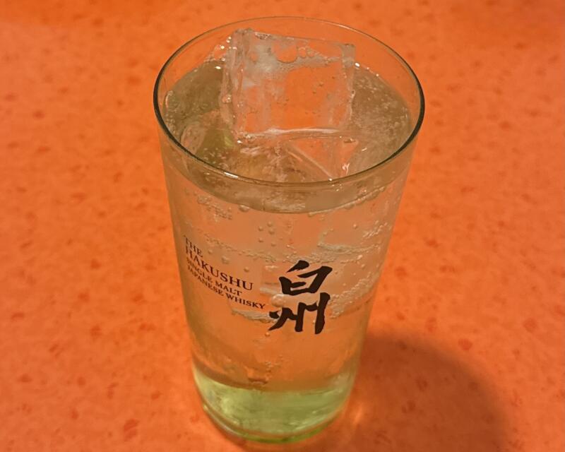 友四郎 中央店 山梨県甲府市 甲府駅前 白州森香るハイボール